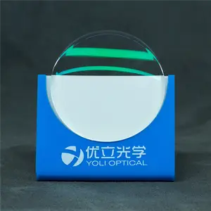 1.59 Polycarbonaat Blauw Blok Meekleurende Blauw Cut Spin Coating Enkele Visie EMI Optische Lens