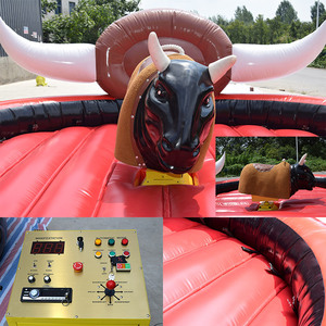 Fábrica al por mayor <span class=keywords><strong>de</strong></span> juguetes inflables toro mecánico en los niños toro mecánico inflable precio en venta - Product Image 6