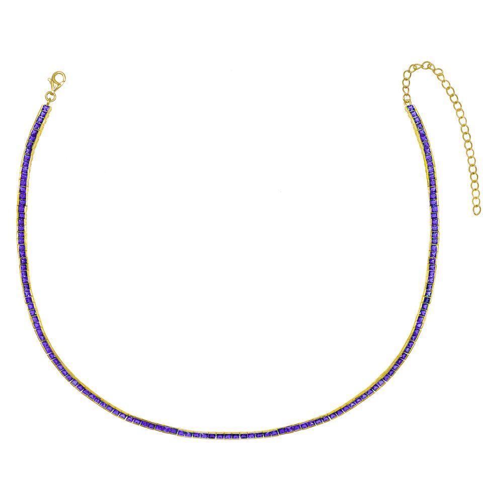 18k gold purple