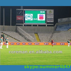 Panneau vidéo publicitaire, panneau d'affichage électronique de stade, panneau d'affichage LED de stade, panneaux d'affichage - Product Image 1