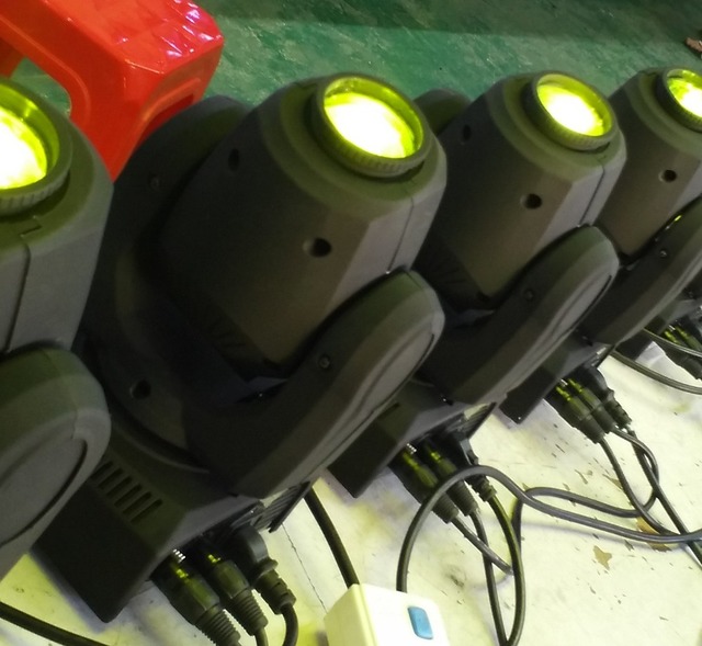 30w Dmx Gobo Projector Mini Spot Led Moving Head