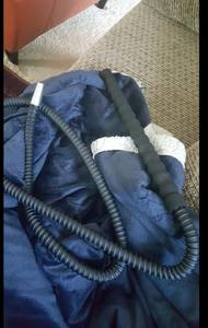 خرطوم شيشة قابل للغسل بطول 72 بوصة مع مقبض معدني مبطن بالفوم، أنبوب نارجيلة قابل للغسل - Product Image 5