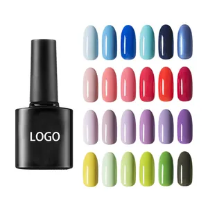 Melhor preço 8ML Private Label 120 Doces Cores Puras UV Soak Off Unhas de Gel Polonês