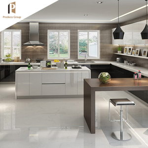 Professionale mobili per la casa piccolo armadio da cucina Bianco Personalizzato Melamina Armadio Da Cucina - Product Image 5