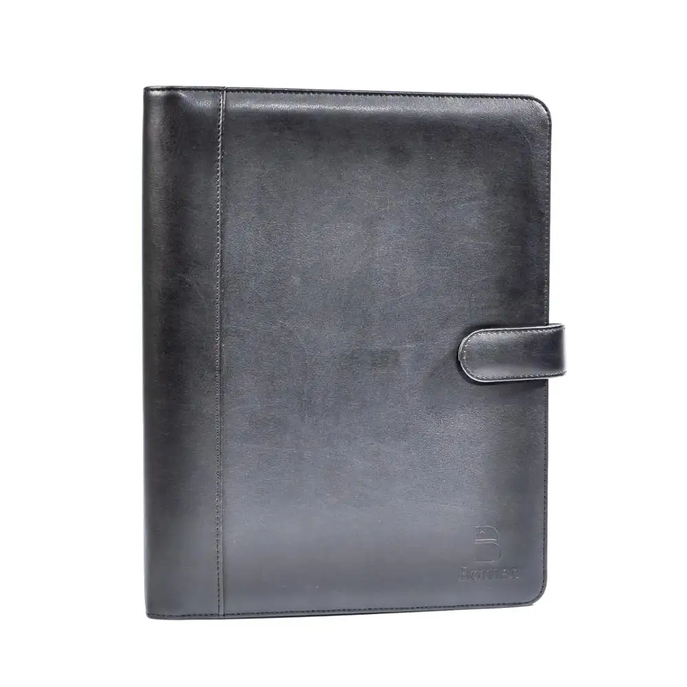 TAOYUAN&BOWEN leather wholesale 3 ring binders / a5 ring binder with customized logo