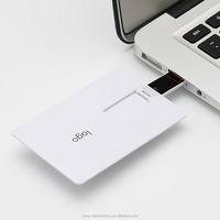 Impression de logo en couleur 4 Go 8 Go 16 Go 32 Go Carte de crédit bancaire Visa d'affaires en forme de clé USB Clé USB sur clé USB