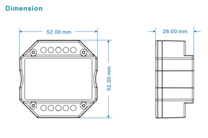 Atenuador inalámbrico Skydance AC Triac RF + atenuador RF Push <span class=keywords><strong>para</strong></span> lámparas <span class=keywords><strong>led</strong></span> - Product Image 3