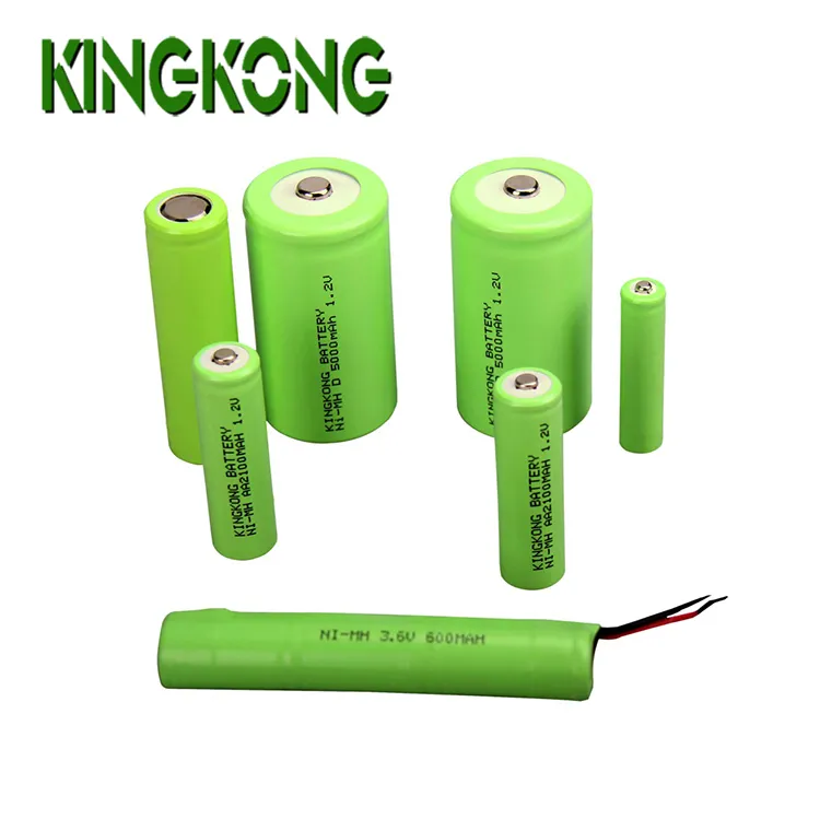 Aa Rechargeable Batteries Ni-MH AA AAA C D 2/3 AA 2/3 AAA Rechargeable Battery