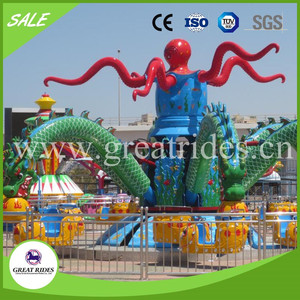 Vente chaude en plein air equipements forains famille tour tournant grand poulpe - Product Image 1