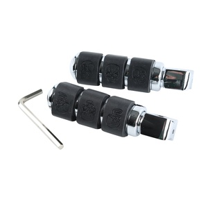 พักเท้าหลังผู้โดยสาร XF120-001คู่,Footpeg สำหรับ <span class=keywords><strong>Kawasaki</strong></span> Vulcan 800 900 1500 1600 2000