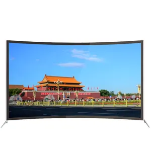 ล่าสุดสีสันโทรทัศน์ Smart TV, แบนหน้าจอ Televisor 65nch LED LCD TV