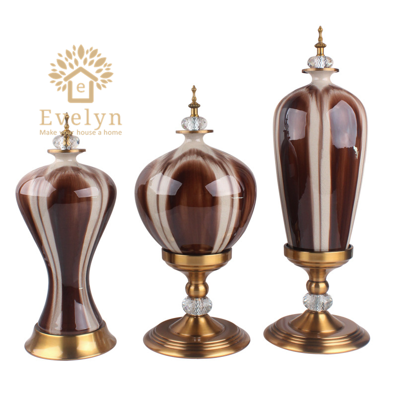 Специальный керамический классический декоративный держатель для цветочной вазы со льдом и трещинами