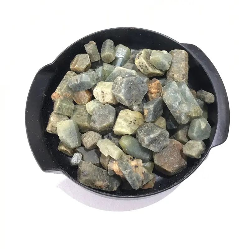 Grosir Batu Batu Kasar <span class=keywords><strong>Safir</strong></span> Biru Alami Tanpa Panas Corundum Facet