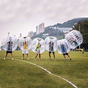Safey Costume avec TPU boule de gomme à bulles gaint <span class=keywords><strong>pas</strong></span> <span class=keywords><strong>cher</strong></span> bulle <span class=keywords><strong>ballon</strong></span> de soccer martini verre - Product Image 2
