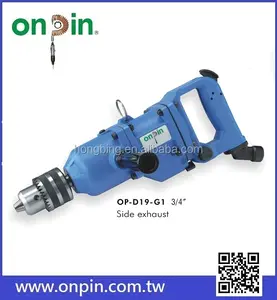 OP-D19-G1 (Gear Type) 3/4 Inch Heavy Duty Industrial Air Reversible Drill