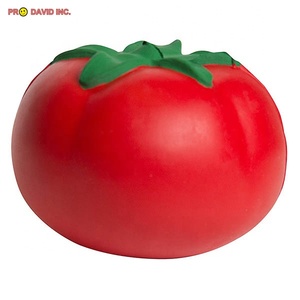 Balles en <span class=keywords><strong>mousse</strong></span> Pu Anti-Stress, légumes personnalisés multifonctionnel en forme <span class=keywords><strong>de</strong></span> tomates - Product Image 1