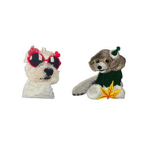 <span class=keywords><strong>Meilleure</strong></span> vente patch de broderie de <span class=keywords><strong>chien</strong></span> animal personnalisé en gros <span class=keywords><strong>pour</strong></span> les vêtements - Product Image 6