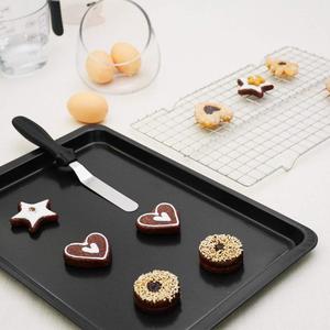 Set da 4 pezzi set da forno <span class=keywords><strong>antiaderente</strong></span> <span class=keywords><strong>teglia</strong></span> <span class=keywords><strong>per</strong></span> <span class=keywords><strong>pizza</strong></span> in acciaio al carbonio con fori set di teglie <span class=keywords><strong>per</strong></span> toast - Product Image 5