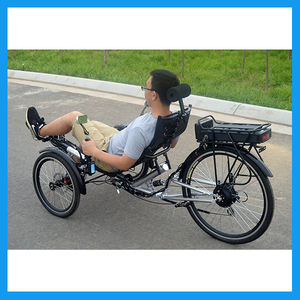 Traction avant 3 Roues Vélo Couché <span class=keywords><strong>Tricycle</strong></span> Vélos pour Adulte - Product Image 5