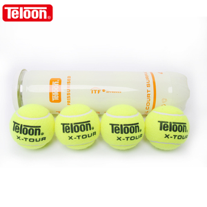 Pelota <span class=keywords><strong>de</strong></span> <span class=keywords><strong>Tenis</strong></span> Presurizada <span class=keywords><strong>de</strong></span> Alta Calidad Marca Teloon OEM, Aprobada por la ITF - Product Image 2