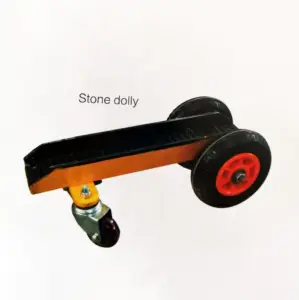 Beste Koop Gemakkelijk Gebruik 3 Wheel Zware Slab Dolly Voor Steen Vervoer