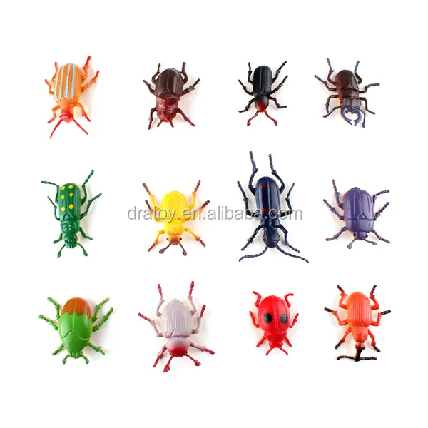 Wholesale Hot Selling Diverse Styles Cute Plastic Mini Insect Kid Toys High Quality Simulated Insect Models For Collection