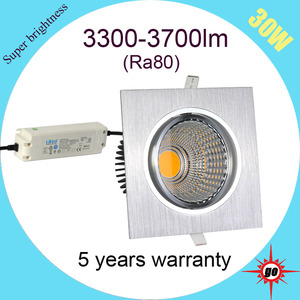 Luces led hogar 30 w llevó el <span class=keywords><strong>downlight</strong></span> cuadrado llevó la iluminación para las compras en línea - Product Image 6