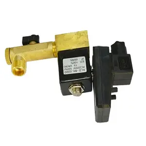 electronic air compressor auto drain valve screw typr timer drain price