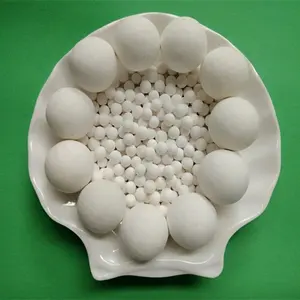 17-23% Al2O3 Inert Alumina Ball Làm Bóng Hỗ Trợ Chất Xúc Tác