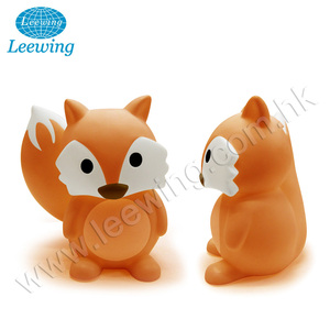 กระปุกออมสินรูปสัตว์น่ารัก คุณภาพดี เป็นมิตรกับสิ่งแวดล้อม ทำจากพลาสติก PVC ไวนิล รูปสัตว์ป่า จิ้งจอก - Product Image 1