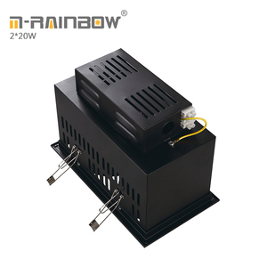 Museos restaurante 4000lm led luz <span class=keywords><strong>de</strong></span> techo 2*20 W llevó grille abajo <span class=keywords><strong>de</strong></span> la iluminación 40 W cob led luz <span class=keywords><strong>de</strong></span> la parrilla - Product Image 4