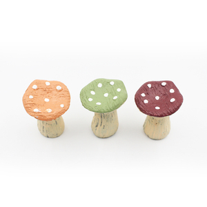 20 Champignons En Bois Naturel Non Peint - Pour Bricolage, Décoration, Projets Artistiques - Différentes Tailles