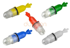 3V 2 Cái AAA Battery Powered Fishing Net LED Light Cá Lure Tín Hiệu Ánh Sáng Kích Hoạt Cá Ánh Sáng - Product Image 4