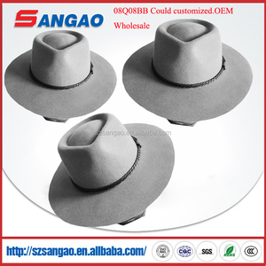 Vente en gros de chapeaux Fedora <span class=keywords><strong>Indiana</strong></span> <span class=keywords><strong>Jones</strong></span> en feutre pour hommes nouveau style de <span class=keywords><strong>chapeau</strong></span> Fedora en laine pour garçons - Product Image 5