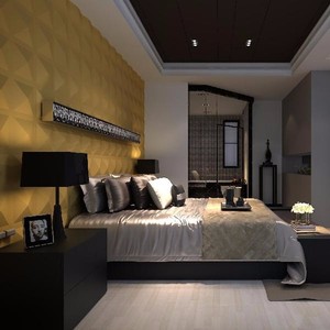 Guangdong 3D funky pop fan forma paneles de pared - Product Image 1