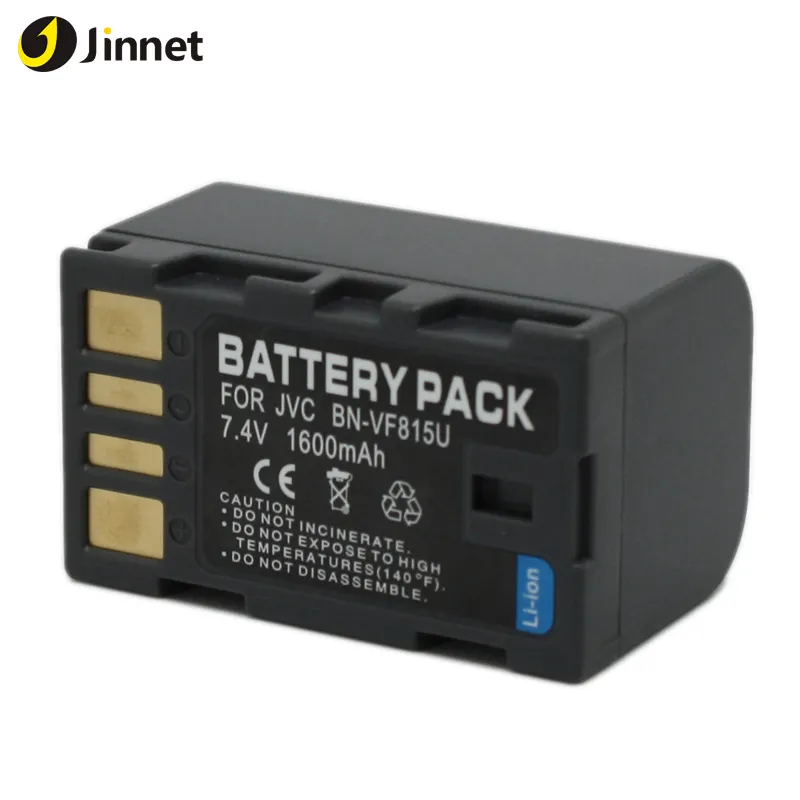 Jinnet Camcorder DV Battery For JVC GR-DA20 BN-VF815U VF808 VF823