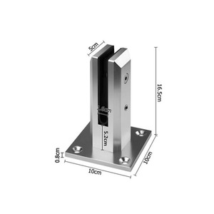 Design moderne balcon balustrade accessoires systèmes de garde-corps en acier inoxydable - Product Image 4