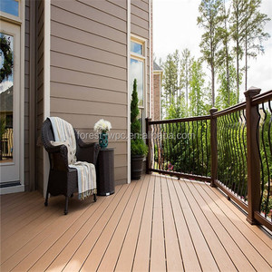 Pas cher prix plancher <span class=keywords><strong>de</strong></span> vinyle Solide wpc extérieur environnemental decking composé en plastique en bois - Product Image 5