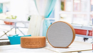 Loa Bluetooth Không Dây Vân Gỗ Mới Loa Siêu Trầm Mini Cầm Tay Quà <span class=keywords><strong>T</strong></span>ặng Âm Thanh Loa Âm Thanh Nổi Hệ Thống Âm Thanh Hỗ Trợ TF AUX USB - Product Image 2