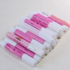 2g piccola colla per Nail art punte per unghie finte decorazione professionale acrilico bellezza Mini colla strass colla - Product Image 5