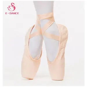 Hoge-Kwaliteit Professionele Dames Canvas Katoen Ballet Pointe Schoenen Voor Ballet Dans Vrouwen