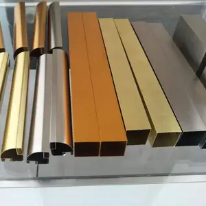 Ống Nhôm Hình Chữ Nhật Tráng Bột Hoặc Anot Hóa Hoặc Vân Gỗ Ống Vuông - Product Image 1