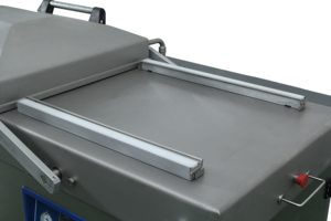 Machine d'emballage sous vide à Double chambre, appareil <span class=keywords><strong>de</strong></span> remplissage automatique pour <span class=keywords><strong>gaz</strong></span> halogène, sacs en plastique, mise en plis - Product Image 4