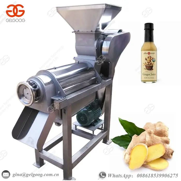 Машина для производства клубничного сока/Имбирная дробилка/оборудование для экстракции фруктового сока