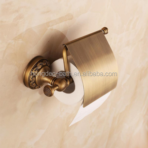 Premium Antique <strong>Bathroom</strong> <strong>Accessories</strong> Brass 5 PCS <strong>Accessories</strong> Set - Product Image 6