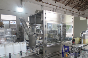 Automatique de seau de peinture solvant liquide 20L seau d'huile de cuisson Tambour jerrycan Machine de Remplissage de Pesage - Product Image 4