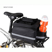 Bolsa de assento traseiro de bicicleta, bolsa para banco de bicicleta