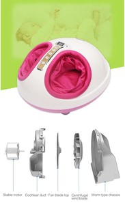 Incrível roxo vibração circulação sanguínea elétrica pé spa massagem máquina - Product Image 3