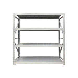 رفوف فولاذية صناعية خفيفة الوزن Q235 بالجملة من المصنع، رفوف تخزين عالية التحمل للمستودعات، معدات تخزين معتمدة بشهادة ISO9001 - Product Image 4