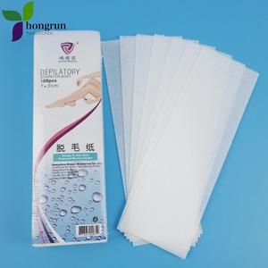 Vente <span class=keywords><strong>chaude</strong></span> OEM Spunlace Non-Tissé Bandes De <span class=keywords><strong>Cire</strong></span> À Épiler - Product Image 2
